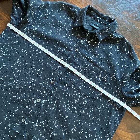 MADEWELL Oversized Ex-Boyfriend Shirt in Star Print Size Small - Picture 13 of 16